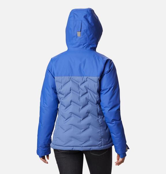 Columbia Grand Trek Down Jacket Blue For Women's NZ9257 New Zealand